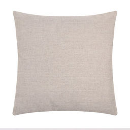 Наволочка декоративная Этель рогожка 45*45 см бежевый 100% п/э  фото 2