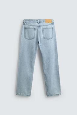 JEANS STRAIGHT FIT ALGOD?N - LYOCELL / Azul claro - Zara фото 3
