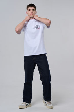 8579 футболка оверсайз мужская