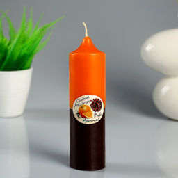 Набор свечей ароматических «Апельсин - кофе», 3 шт.