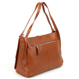 Женская кожаная сумка Sergio Valentini SV-7918 Браун  фото 3