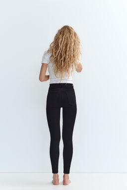 TRF HIGH-WAIST SKINNY JEANS - Zara фото 22