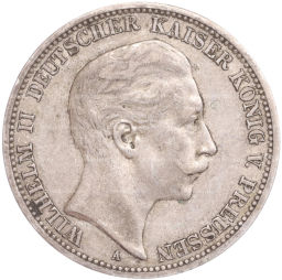 3 марки 1908 года А Германия (Пруссия)