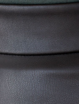 Расклешенная юбка из искусственной кожи - Vilatte фото 5