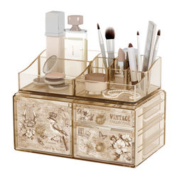 VAL VN-ORG-S3S8 Набор органайзеров, 2 шт., 23,4*15,3*10,8 см и 22,3*12,7*6 см, VINTAGE, шт