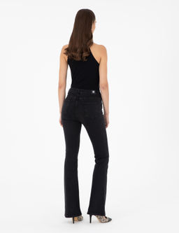 Siyah Skinny Flare Jean Pantolon - Pierre cardin фото 4