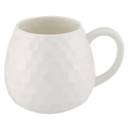 52099 GIPFEL Кружка BLANCHE 400 мл. Материал: фарфор. Цвет: белый.