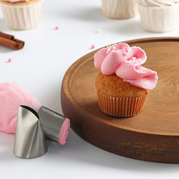 Насадка кондитерская KONFINETTA Лепесток большой, d=3.4 см, выход d=3 см, нержавеющая сталь  фото 2