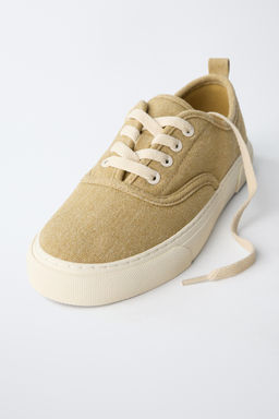 LACE-UP PLIMSOLLS - Zara фото 10