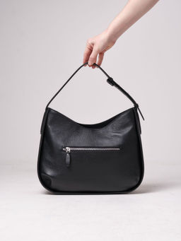 Сумка кожаная Deboro 30422 черный