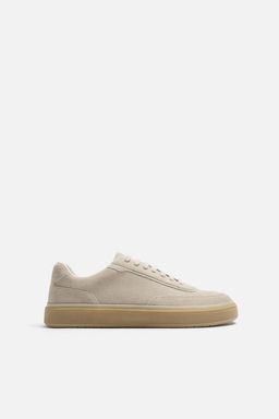 CASUAL LEATHER SNEAKERS - Zara фото 5