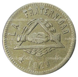 25 сентимо 1923 года Испания Барселона