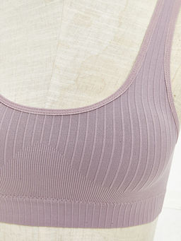 Balensiz Dolgusuz D?z Seamless Sporcu S?tyen