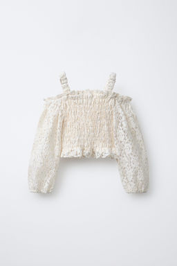 SHINY ELASTICATED TOP - Zara фото 2