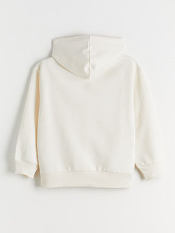 Kap??onlu Care Bears Bask?l? K?z ?ocuk Sweatshirt