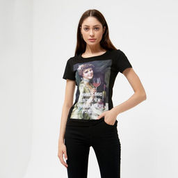 Футболка женская MIST «Вино», размер 40-42