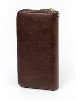 LACCOMA клатч 199-211-коричневый натуральная кожа