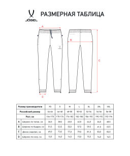 Брюки ветрозащитные JOGEL DIVISION PerFormPROOF Rain Pants, темно-синий  фото 11