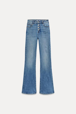 Z1975 FLARED HIGH-WAIST JEANS - Zara фото 18