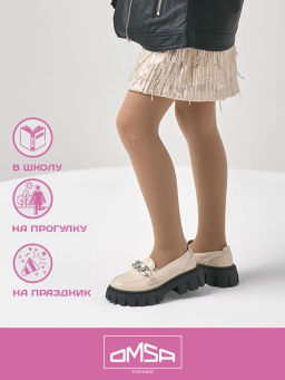(Omsa) Collant GIRL 40 (ЧЗ) caramello