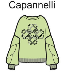 10200310420 Джемпер жен. Capannelli салатовый - Concept club фото 5