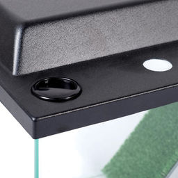 Террариум для черепах 37 литров, с крышкой, полкой и лесенкой, 50 х 25 х 30 см - Пижон фото 2