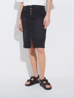 Женская джинсовая юбка