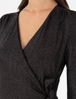 Siyah Slim Fit _rme Elbise - Pierre cardin фото 7