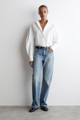 CAMISA REDONDEADA DE ALGOD?N PIMA - H&m фото 10