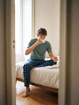 Standart Kal?p Erkek Pijama Tak?m?