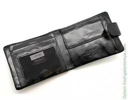 Мужское кожаное портмоне Dierhoff Д 7175-539 - Sergio valentini фото 2