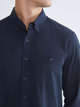 Regular Fit Uzun Kollu Erkek G?mlek