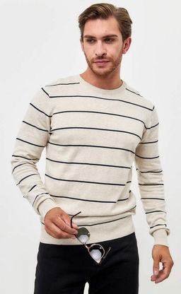 Джемпер F421-1547 beige - Fine joyce фото 8