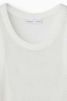 Camiseta sin mangas en malla - H&m фото 7