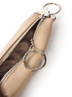 LACCOMA ключница LA-5092-бежевый натуральная кожа  фото 4