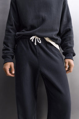 RELAXED FIT JOGGER TROUSERS - Zara фото 9