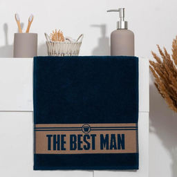 Полотенце махровое Этель "The best man" 30х60 см, 100% хлопок, 360 г/м²
