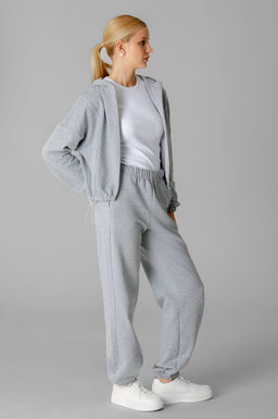 Арт. 2545 Костюм женский с брюками 44-50 (4 шт) Цвет:серый меланж