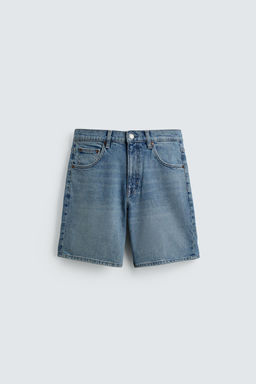 BERMUDA DENIM REGULAR FIT / Crudo - Zara фото 18