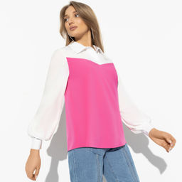 Блуза С высоты очарования (colorful, с поясом) - Charutti фото 12