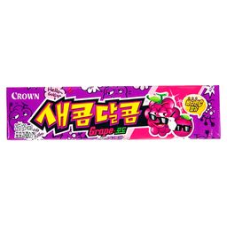 Жевательная конфета со вкусом винограда Crown, Корея, 29 г