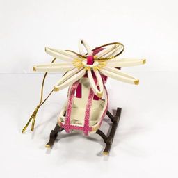 Новогодняя игрушка: Вертолет малый 4010 - Idh фото 5