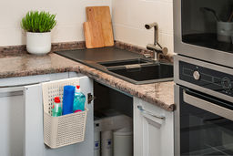 Контейнер 24,5*9,4*31 см Лофт навесной на дверцу латте (модель 6120/20) - Elan gallery фото 6