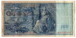 100 марок 1910 года Германия