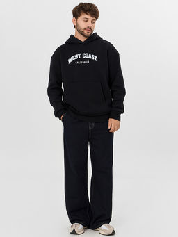 Худи мужское черное - Mark formelle фото 2