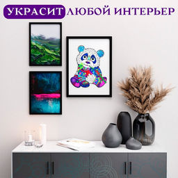 Wooden Jigsaw Puzzle Honey Panda 117 pcs