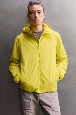 CHAQUETA ACOLCHADA CAPA MEDIA / Amarillo claro - Zara фото 6