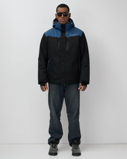 Горнолыжная куртка мужская зимняя черного цвета 7611Ch - Mtforce фото 14