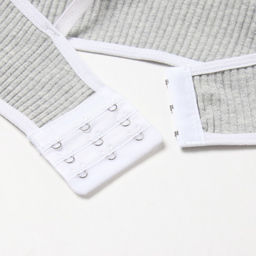 Комплект нижнего белья женский (топ, трусы) Collorista, серый, размер 42-44