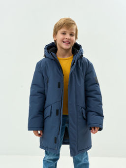 Куртка зимняя 25537-524 джинсовый